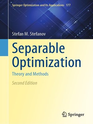 cover image of Separable Optimization